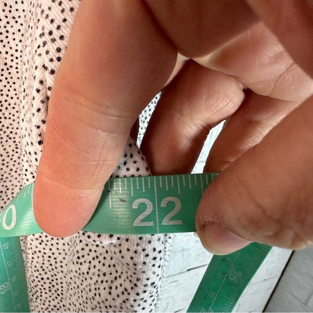 Lane Bryant long sleeve T-shirt white black dots normcore casual plus size - Picture 6 of 8